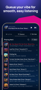اسکرین شات 7 برنامه Gaana: MP3 Songs, Music App