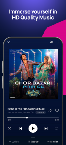 اسکرین شات 2 برنامه Gaana: MP3 Songs, Music App
