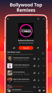 اسکرین شات برنامه Gaana Hindi Song Music App 7