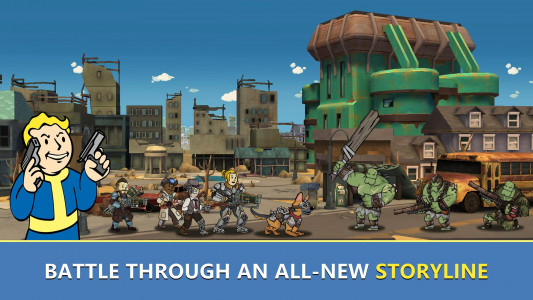 اسکرین شات 2 بازی Fallout Shelter Online