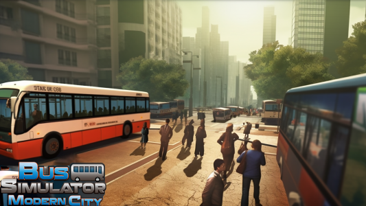 اسکرین شات بازی Bus Simulator Coach Driver 4
