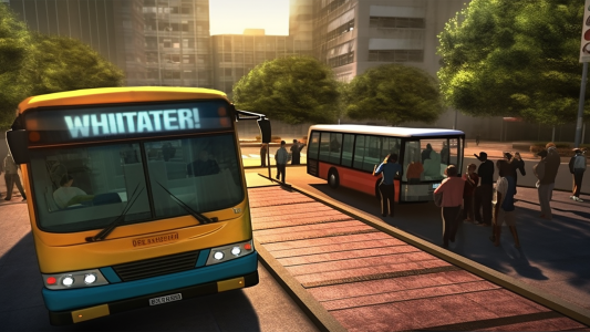 اسکرین شات بازی Bus Simulator Coach Driver 6