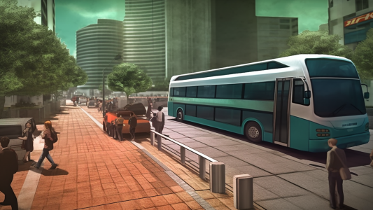 اسکرین شات بازی Bus Simulator Coach Driver 2