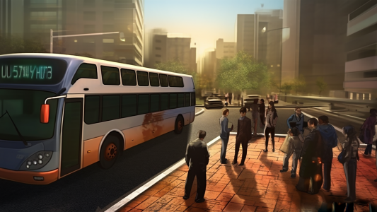 اسکرین شات بازی Bus Simulator Coach Driver 1