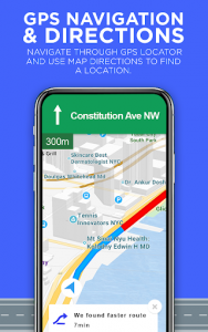 اسکرین شات برنامه Maps Directions & GPS Navigation 1