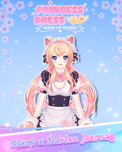 اسکرین شات 5 بازی Princess Dress Up Makeup Games