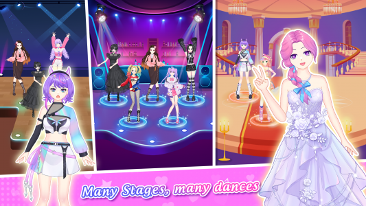 اسکرین شات 6 بازی Left or Right: Anime Dress Up