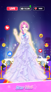 اسکرین شات بازی Left or Right: Anime Dress Up 2