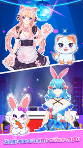 اسکرین شات 4 بازی Left or Right: Anime Dress Up