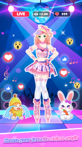 اسکرین شات بازی Left or Right: Anime Dress Up 3