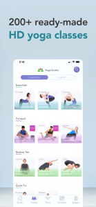 اسکرین شات برنامه Yoga Studio: Poses & Classes 3