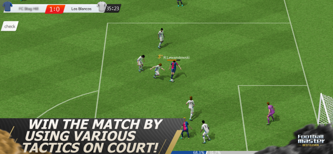 اسکرین شات 2 بازی Football Master