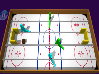 اسکرین شات 6 بازی Table Ice Hockey 3d