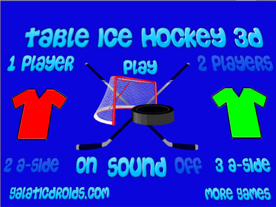 اسکرین شات 5 بازی Table Ice Hockey 3d