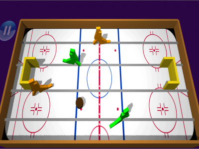 اسکرین شات بازی Table Ice Hockey 3d 4