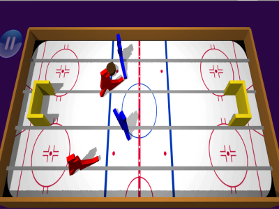 اسکرین شات 1 بازی Table Ice Hockey 3d