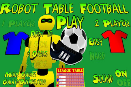 اسکرین شات بازی Robot Table Football 3