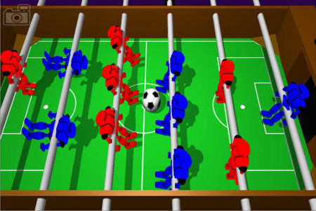 اسکرین شات بازی Robot Table Football 4