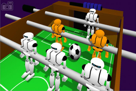 اسکرین شات بازی Robot Table Football 1