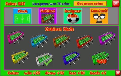 اسکرین شات 4 بازی Table Football, Soccer 3D