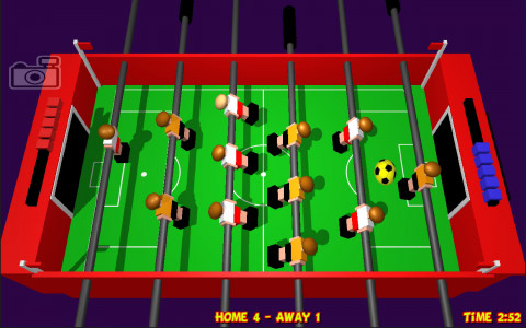 اسکرین شات بازی Table Football, Soccer 3D 3