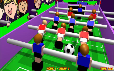 اسکرین شات 2 بازی Table Football, Soccer 3D