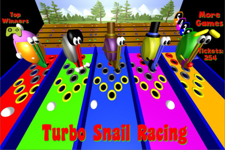 اسکرین شات 1 بازی Turbo Snail Racing