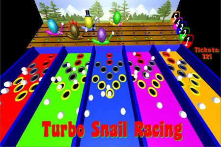 اسکرین شات 3 بازی Turbo Snail Racing