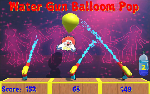 اسکرین شات 1 بازی Water Gun Balloon Pop