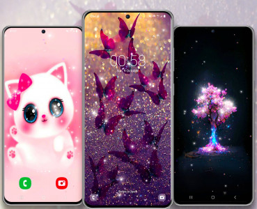 اسکرین شات برنامه Glitter Live Wallpaper 6