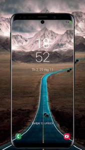 اسکرین شات برنامه Lock Screen Galaxy S10 Note 10 S9 Note9 Edge 2