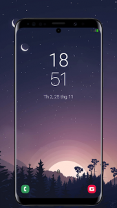 اسکرین شات برنامه Lock Screen Galaxy S10 Note 10 S9 Note9 Edge 1