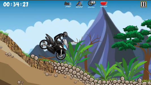 اسکرین شات بازی موتور پرشی 5