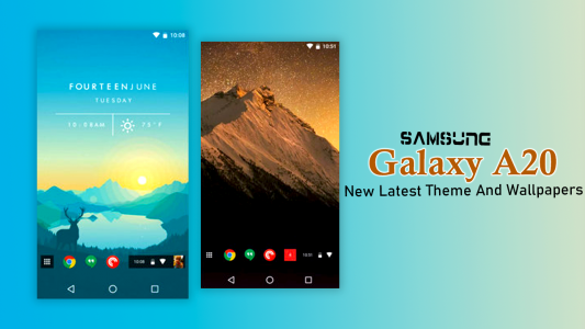 اسکرین شات برنامه Samsung Galaxy A20 Launcher: T 5