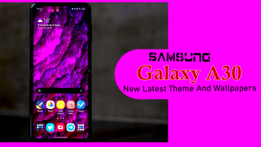 اسکرین شات برنامه Samsung Galaxy A30 Launcher: W 3
