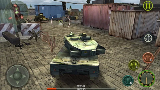 اسکرین شات بازی نبرد تانک ها 3