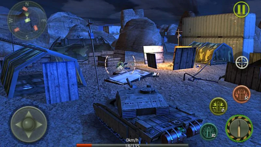اسکرین شات بازی نبرد تانک ها 2
