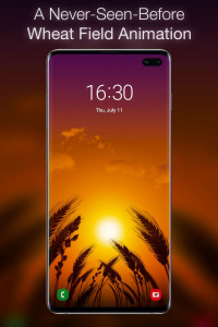 اسکرین شات برنامه Wheat Dreams Live Wallpaper 1