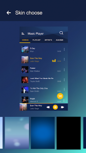 اسکرین شات برنامه Music Player for Samsung Galaxy 6