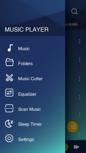 اسکرین شات برنامه Music Player for Samsung Galaxy 3