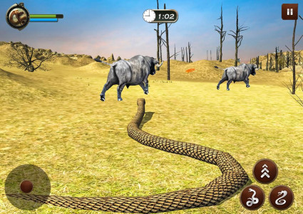 اسکرین شات بازی Anaconda Family Sim Attack 3D 5