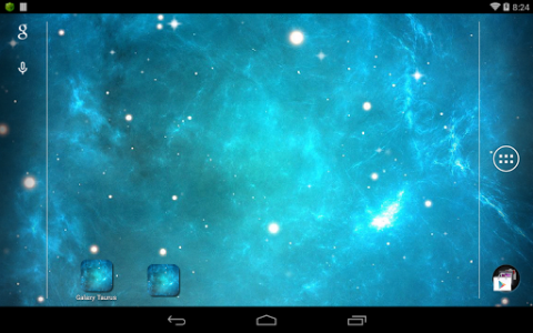 اسکرین شات بازی Galaxy Taurus Nebula LWP 6