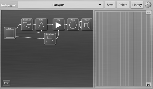 اسکرین شات برنامه ModSynth Modular Synthesizer 5