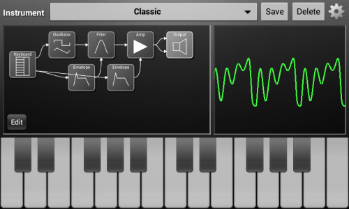 اسکرین شات برنامه ModSynth Modular Synthesizer 2