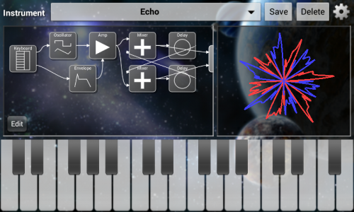 اسکرین شات برنامه ModSynth Modular Synthesizer 4