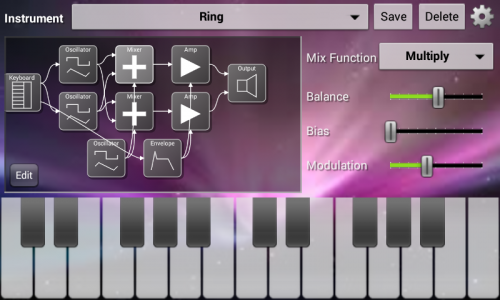 اسکرین شات برنامه ModSynth Modular Synthesizer 3