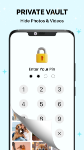 اسکرین شات 5 برنامه Gallery - Album & Photo Vault