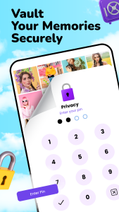 اسکرین شات 3 برنامه Gallery - Album & Photo Vault
