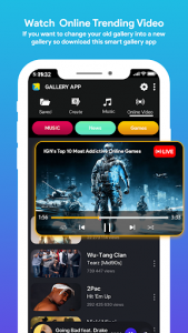 اسکرین شات برنامه Smart Gallery App : gallery lock & photo locker 5