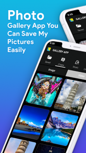 اسکرین شات برنامه Smart Gallery App : gallery lock & photo locker 1